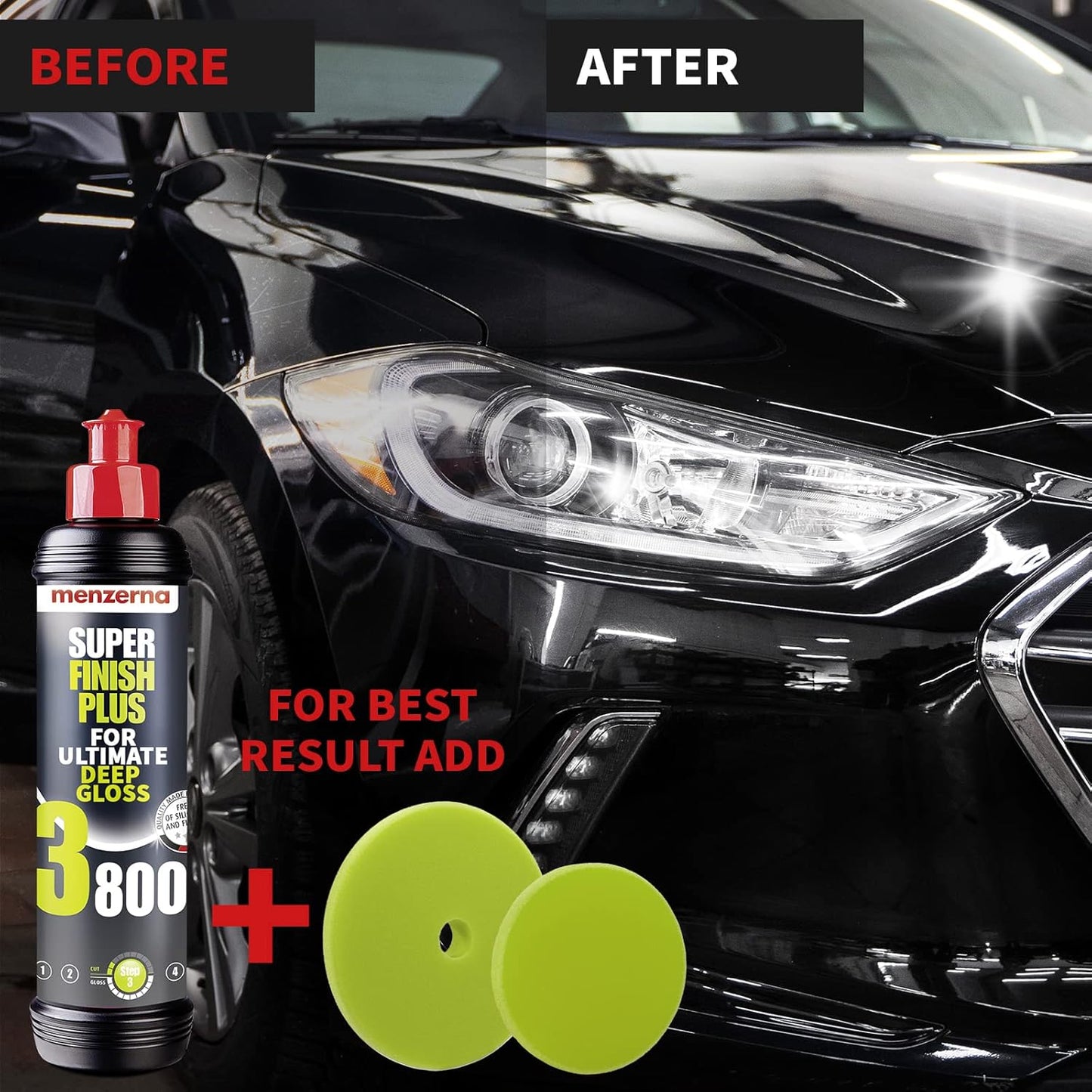 Menzerna 3800 Super Finish Plus Compound/1L