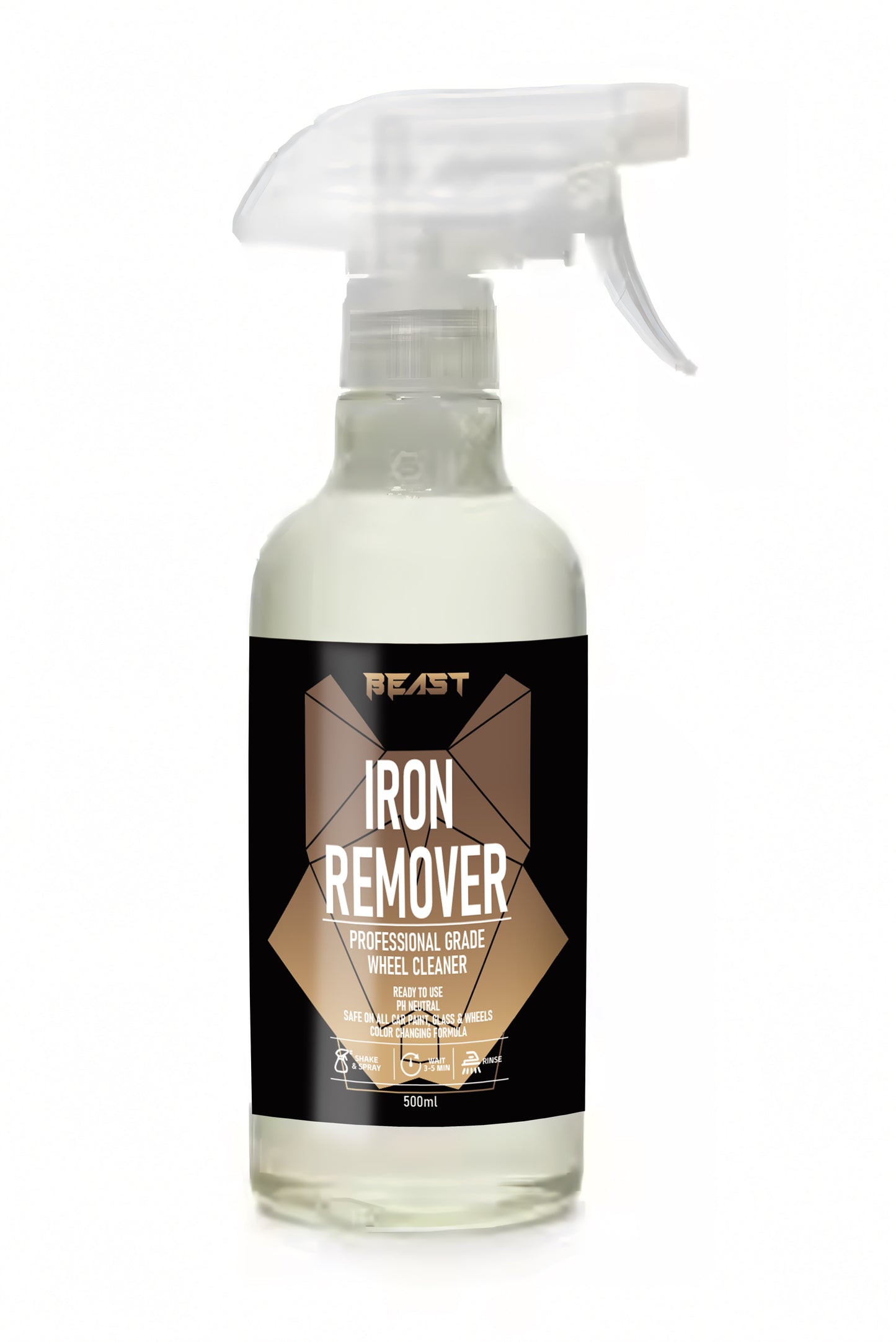 Beast Iron Remover- PH Neutral - Effective Remove Brake Dust