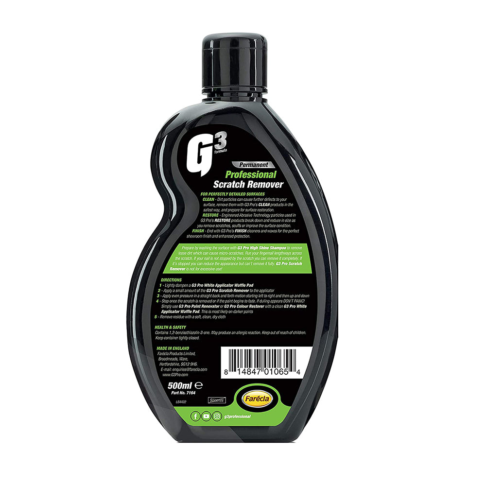 G3 Pro 7164 G3 Professional Scratch Remover Liquid 500ml