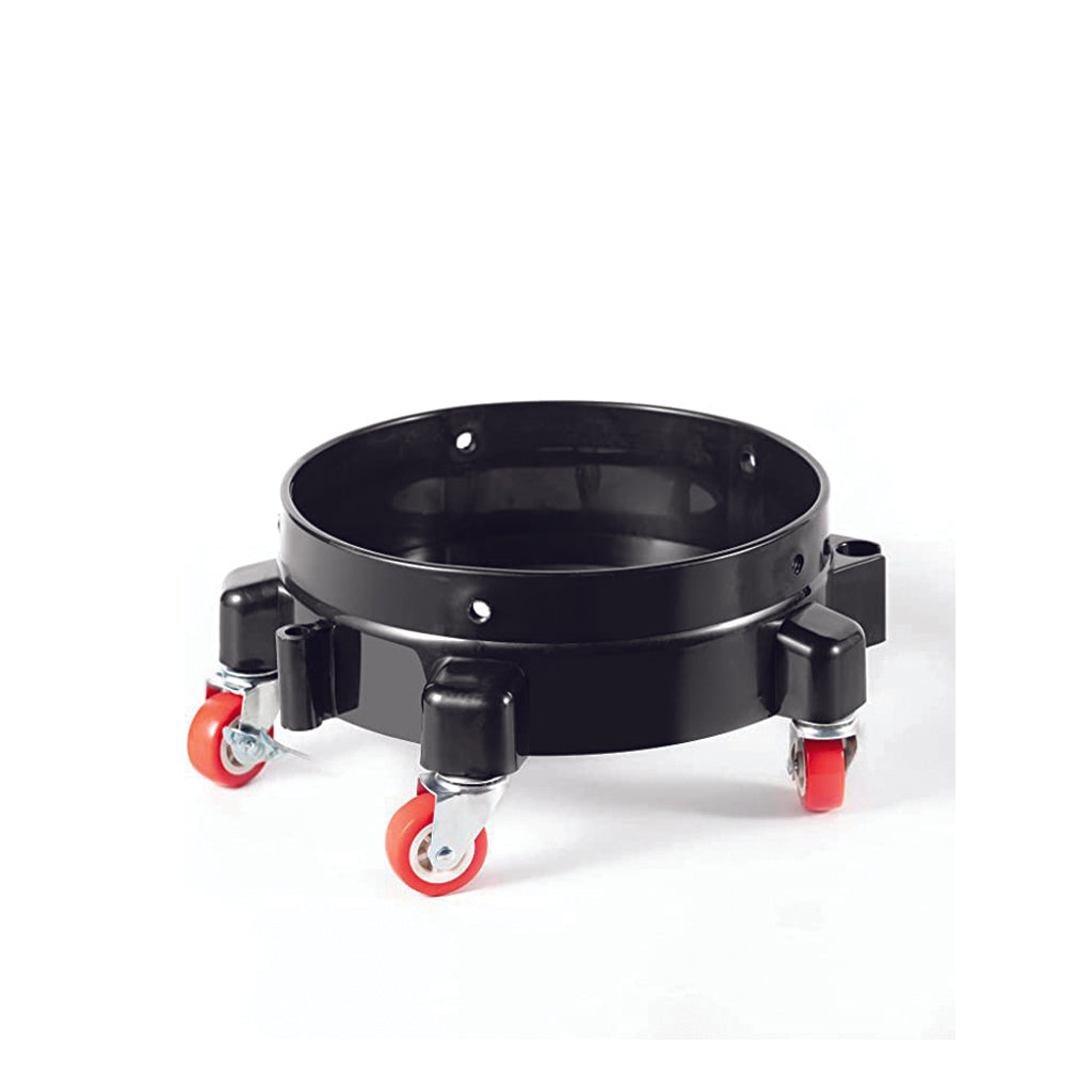 SGCB Pro 11.5 inch Bucket Dolly, Removable Rolling Bucket Dolly Easy Push 5 Roll Swivel Casters to Move 360 Degree Turning for 5 Gallon Buckets Car