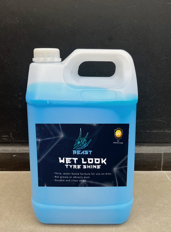 BEAST Wet Look Tyre Shine - 5 Litre