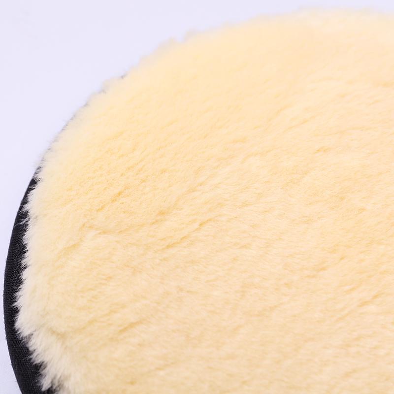 KLCB Lambs Wool Short Pile Wash Mitt Scrubber