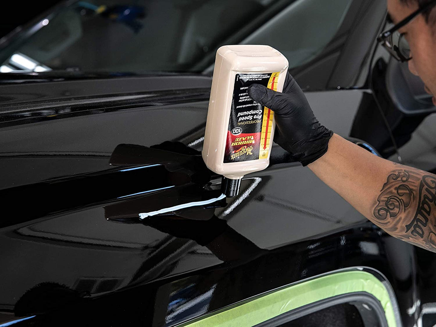 Meguiar’s M100 Mirror Glaze Pro Speed Compound, 32 oz