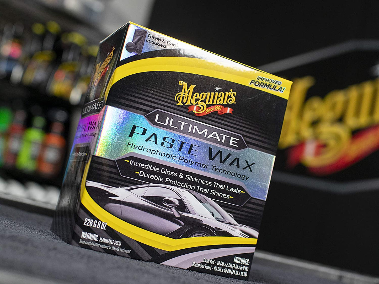 Meguiar's G210608 Ultimate Paste Wax, 8 oz
