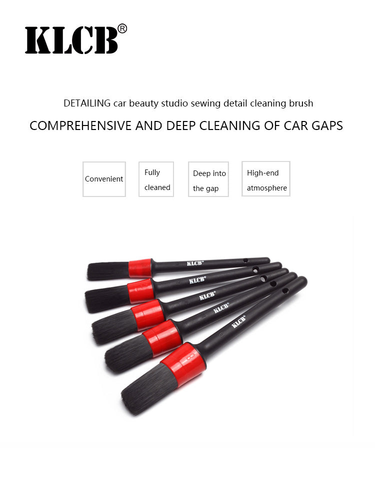 KLCB Soft Car Detailing Brush Set