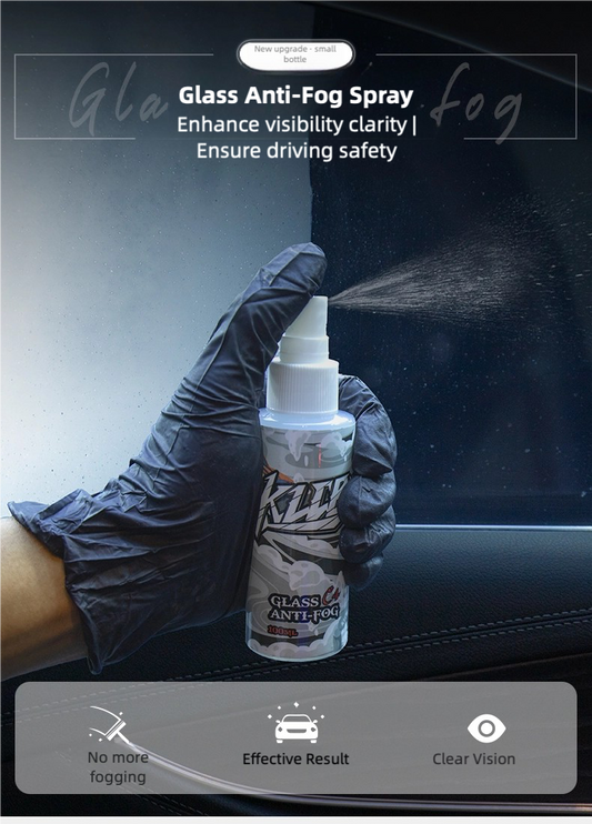 KLCB C4 GLASS ANTI-FOG CLEAR VISION IMPROVE DRIVING SAFETY/100ml