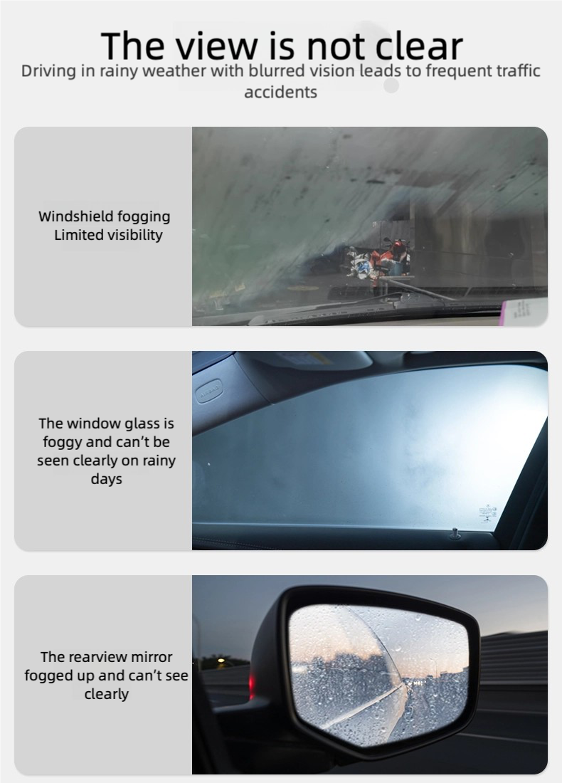 KLCB C4 GLASS ANTI-FOG CLEAR VISION IMPROVE DRIVING SAFETY/100ml