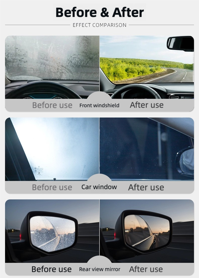 KLCB C4 GLASS ANTI-FOG CLEAR VISION IMPROVE DRIVING SAFETY/100ml