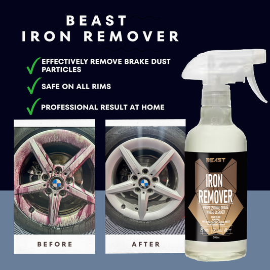 Beast Iron Remover- PH Neutral - Effective Remove Brake Dust