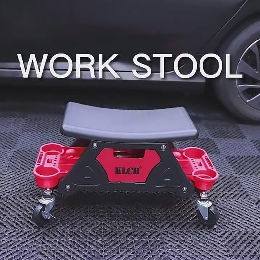 KLCB G069 High Quality Plastic Stool Car Wash Detailing Storage Stool