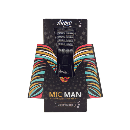 Airpro Mic Man Air Freshener - Luxury Fragrance for Your Car