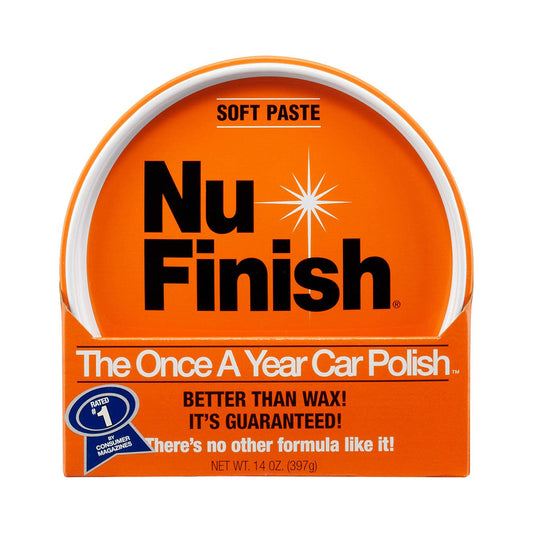 Nu Finish Paste Car Polish, Better Than Wax