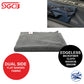 SGCB Edgeless Car Wash Drying Microfiber Towels 40x40cm,380gsm/Grey
