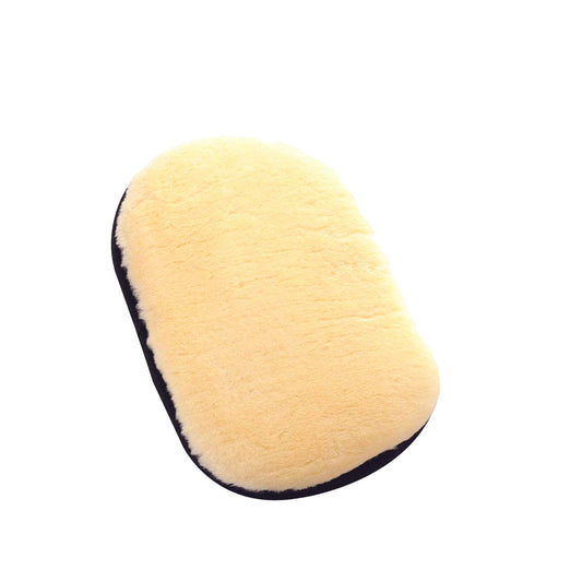 KLCB Lambs Wool Short Pile Wash Mitt Scrubber