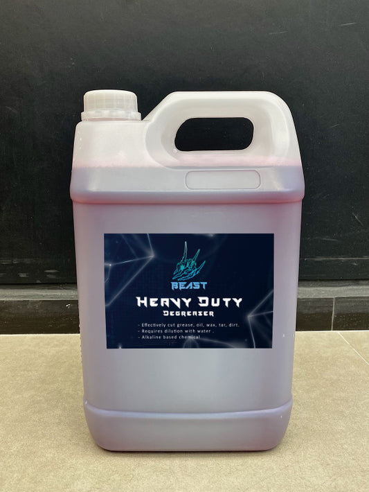 BEAST Heavy Duty Alkaline Degreaser (Mixing Ratio 1:4-1:10) - 5 Litre