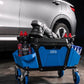 sgcb mechanics stool with wheel heavy duty roller creeper seat with tool storage trays and drawer 330 lbs capacity for car wash