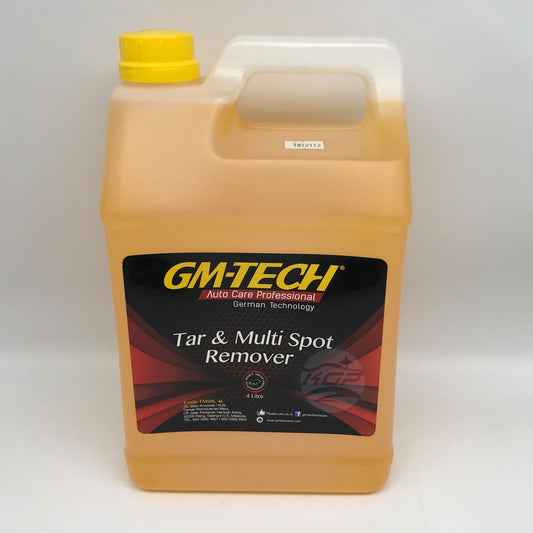 GM Tech Tar & Multi Spot Remover - Bug Tree Sap Glue Adhesive Solvent Cleaner 4 Liters