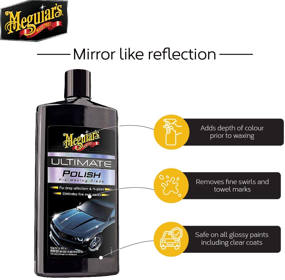 Meguiar's G17516 Ultimate Quik Wax, 15.2 Fluid Ounces