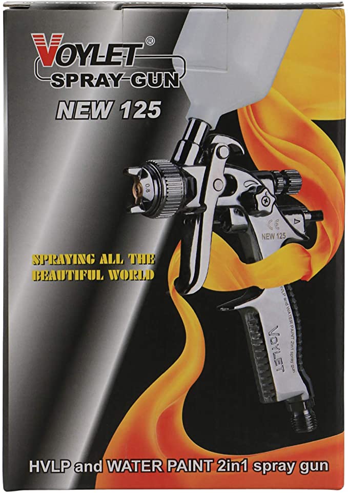 Voylet Professional New 125 Spray Gun(1.0mm)