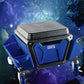 sgcb mechanics stool with wheel heavy duty roller creeper seat with tool storage trays and drawer 330 lbs capacity for car wash