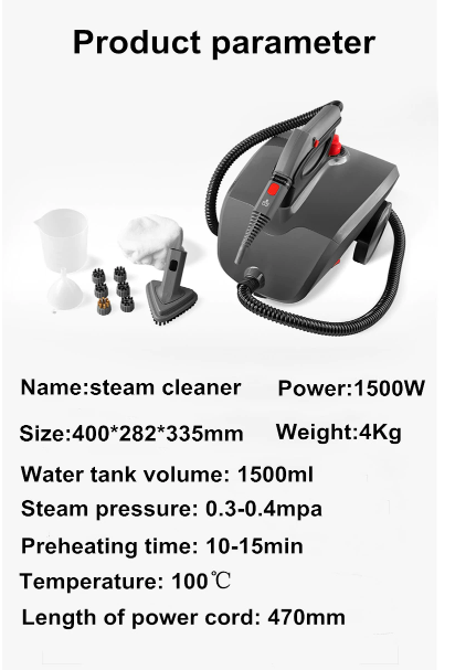 SGCB Pro Multipurpose Car Steam Cleaner for Auto Detailing